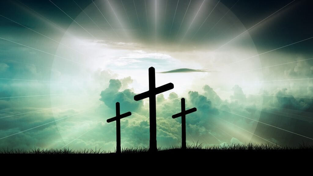 crosses, clouds, faith, christ, god, jesus, sun, light, sky, crucifixion, resurrection, bible, christianity, church, easter, religion, god, jesus, jesus, jesus, bible, church, church, easter, easter, easter, easter, nature, easter