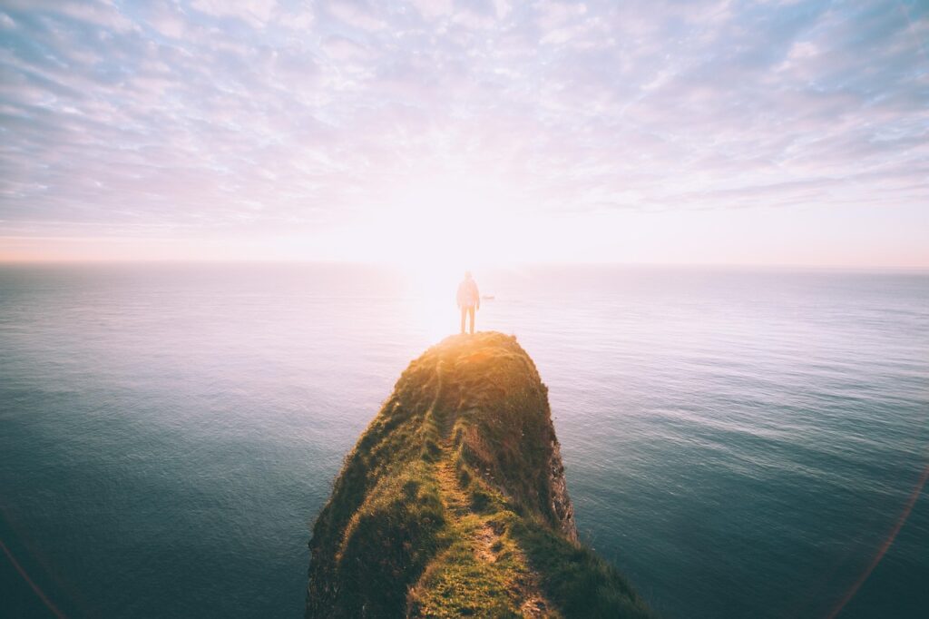 cliff, man, coast, nature, ocean, person, sea, sky, water, stand, standing, viewpoint, overlooking, seascape, cliff, cliff, cliff, cliff, cliff, stand, standing